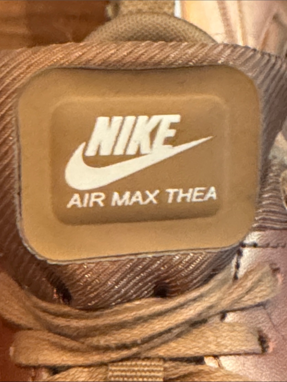 NIKE Air Max Thea Rose Gold Special Edition Metallic Red Bronze Women’s Size 8 - Picture 11 of 14